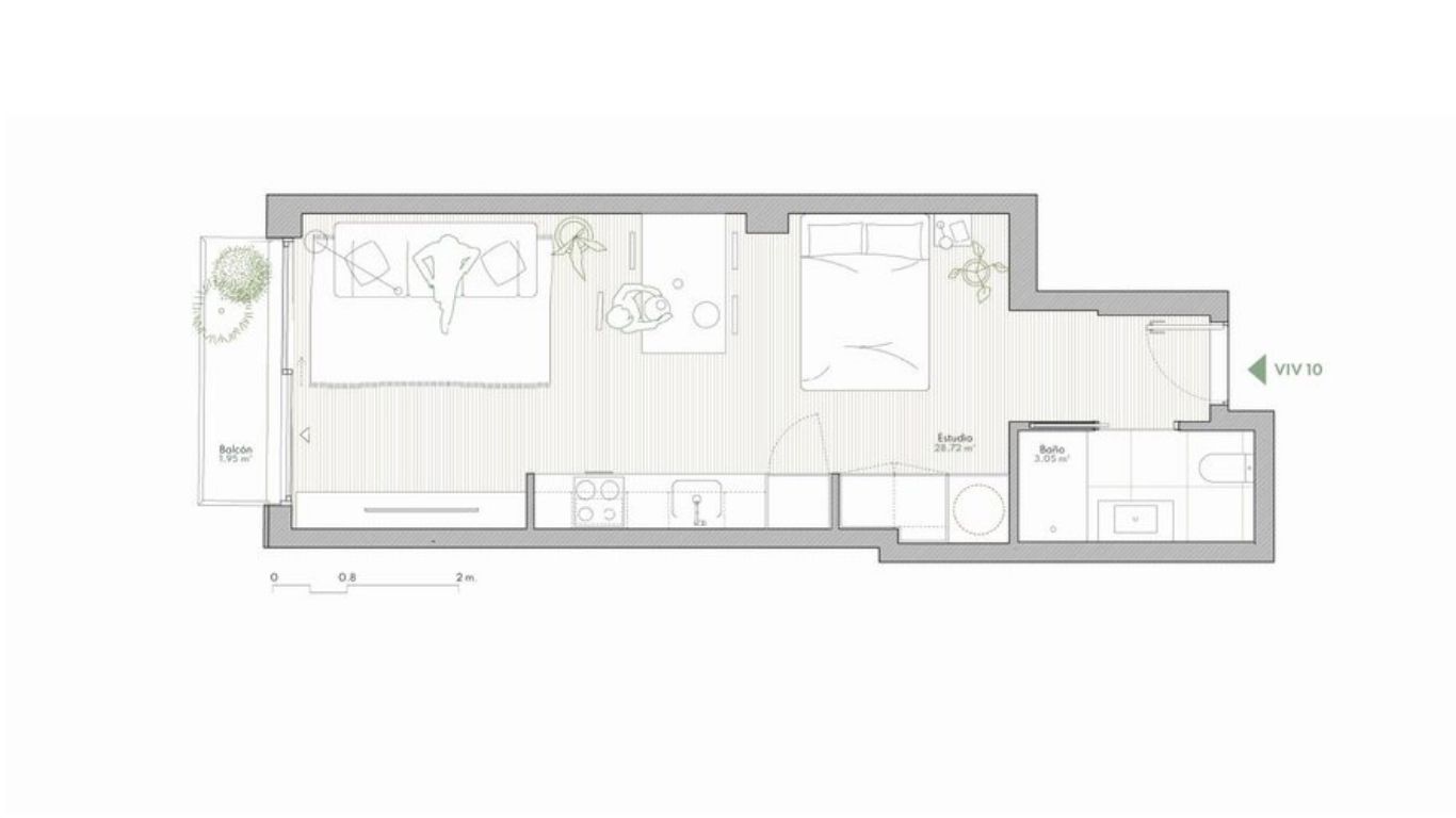 Plano Vivienda 10